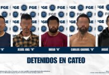 Caen con droga tras cateo en Maneadero