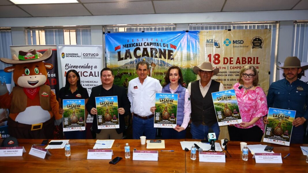 Anuncian Sexta Edición del Festival “Mexicali Capital de la Carne”