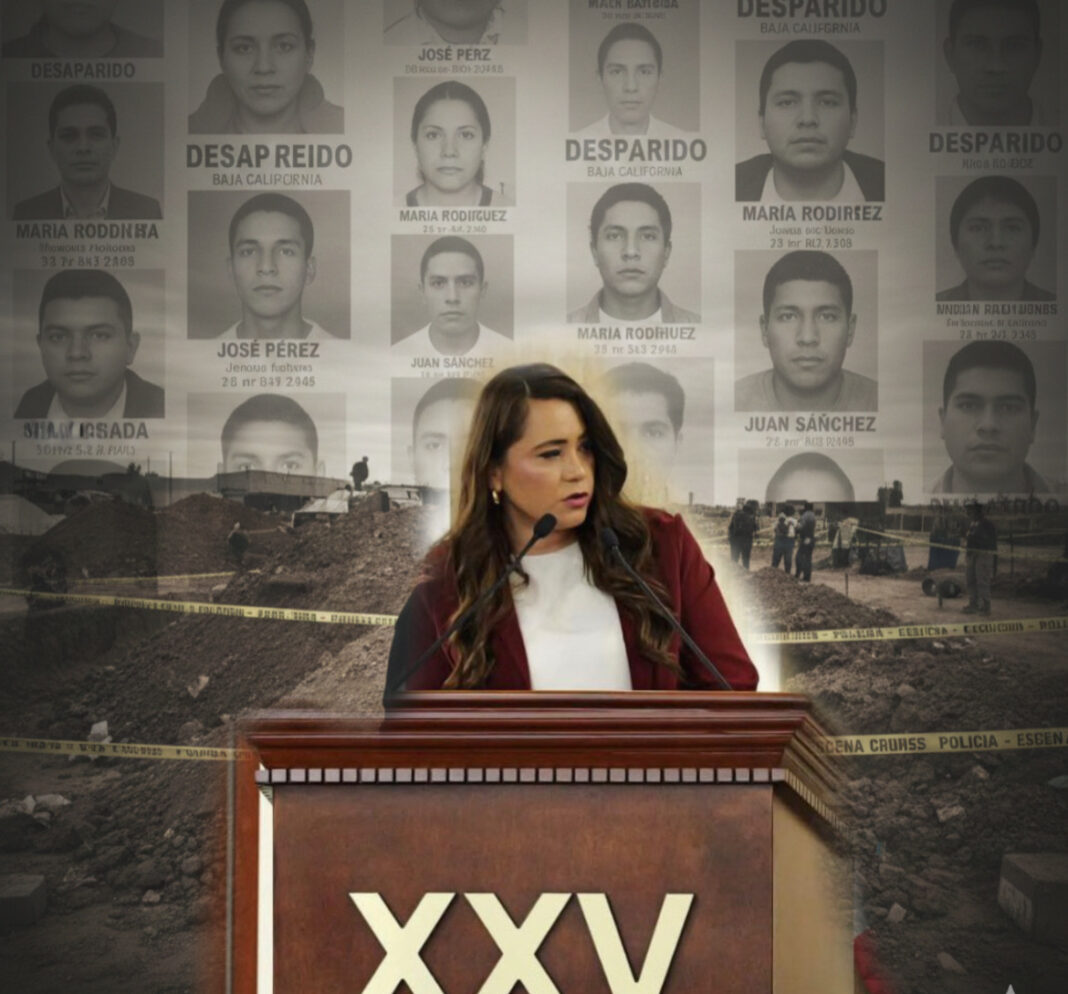 Congreso pide informe a CEDHBC sobre avances en desaparición forzada