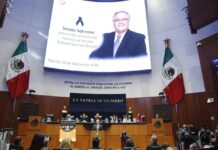 Rinde Max García homenaje al legado del Senador Gustavo Sánchez