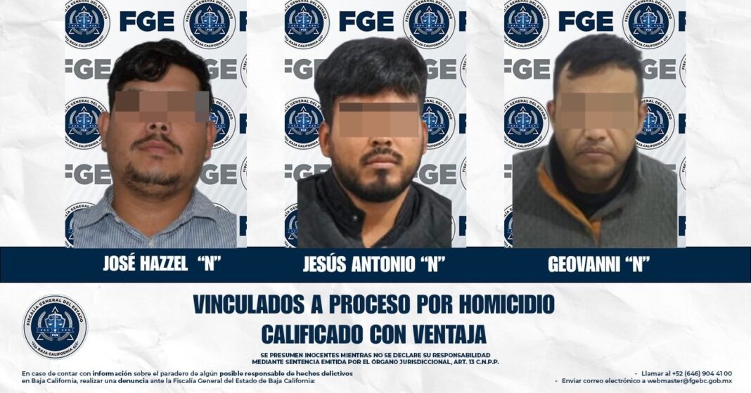 Vinculados a proceso 3 sujetos por homicidio e incineración de cinco víctimas