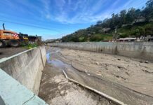 Supervisa Gobierno de Tijuana buen funcionamiento de desarenadores tras lluvias