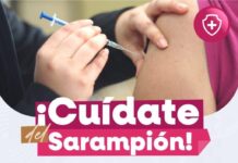 Verifica tu vacuna del sarampión: ISSSTECALI