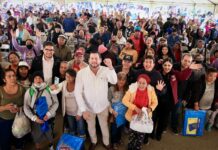 Encabeza Ismael Burgueño Jornada del Pueblo en la Delegación Centro