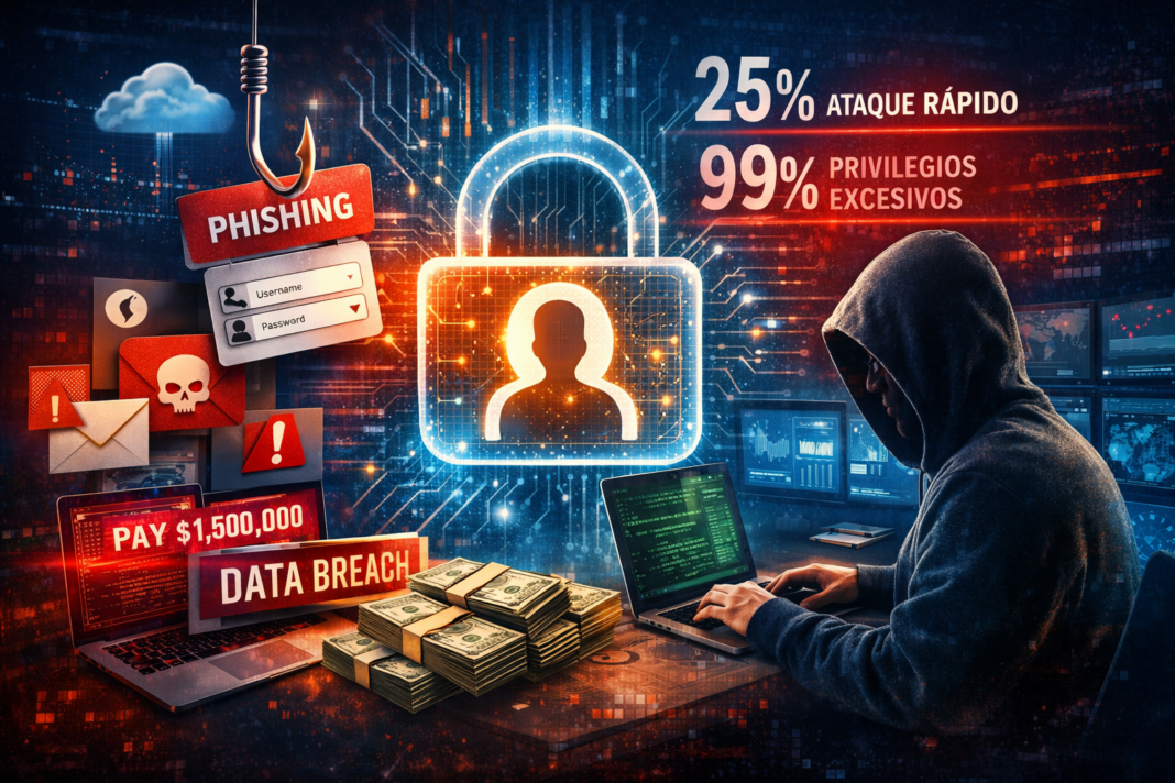 Ciberataques en minutos: identidad digital, la nueva puerta de entrada al delito