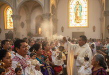 Fe y tradición en Tijuana: Cientos celebran el Día de la Candelaria en el Santuario de Guadalupe