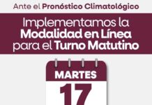 Suspenden clases presenciales para todos los niveles educativos este martes