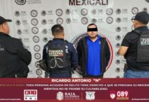 Capturan en Mexicali a prófugo de EU; buscado por Interpol