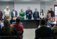 Atiende Ismael Burgueño a representantes de agrupaciones de policías municipales