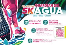 Convoca CESPT a Carrera 5K “Guardián del Agua” para promover el uso responsable del recurso
