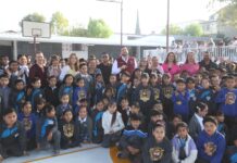 Entrega Burgueño material para reforzar la infraestructura en la Escuela Primaria Municipal ‘Club de Leones’