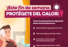 Informan aumento de temperaturas para los próximos días