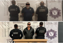 Aseguran a dos hombres por violencia familiar