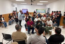 Atiende SGG a pescadores de San Felipe y establece ruta de trabajo