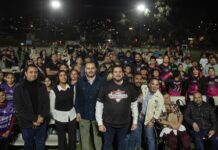 Asiste Burgueño a la inauguración de la rehabilitación de la Unidad Deportiva El Rubí