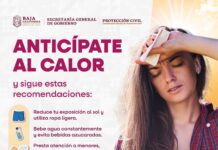 Advierten incremento de las temperaturas