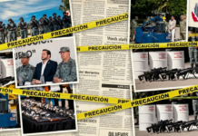 Asiste Burgueño a ceremonia de destrucción de armas de fuego en las instalaciones del Cuartel Morelos