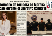 «Cae hermano de regidora de Morena en Tecate durante el Operativo Cóndor II»