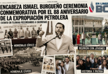 Encabeza Ismael Burgueño ceremonia conmemorativa por el 88 Aniversario de la Expropiación Petrolera