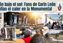 Pasión bajo el sol: Fans de Carín León desafían el calor en la Monumental