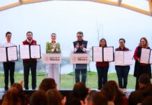 Marina del Pilar y Claudia Sheinbaum consolidan justicia hídrica en BC