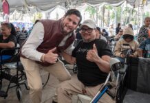 Encabeza Burgueño entrega de más de mil apoyos funcionales para personas con discapacidad