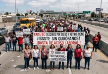 CNTE anuncia bloqueos en Baja California por crisis en salud y sistema de retiro