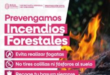 Exhortan a tomar precauciones por alto riesgo de incendios por altas temperaturas