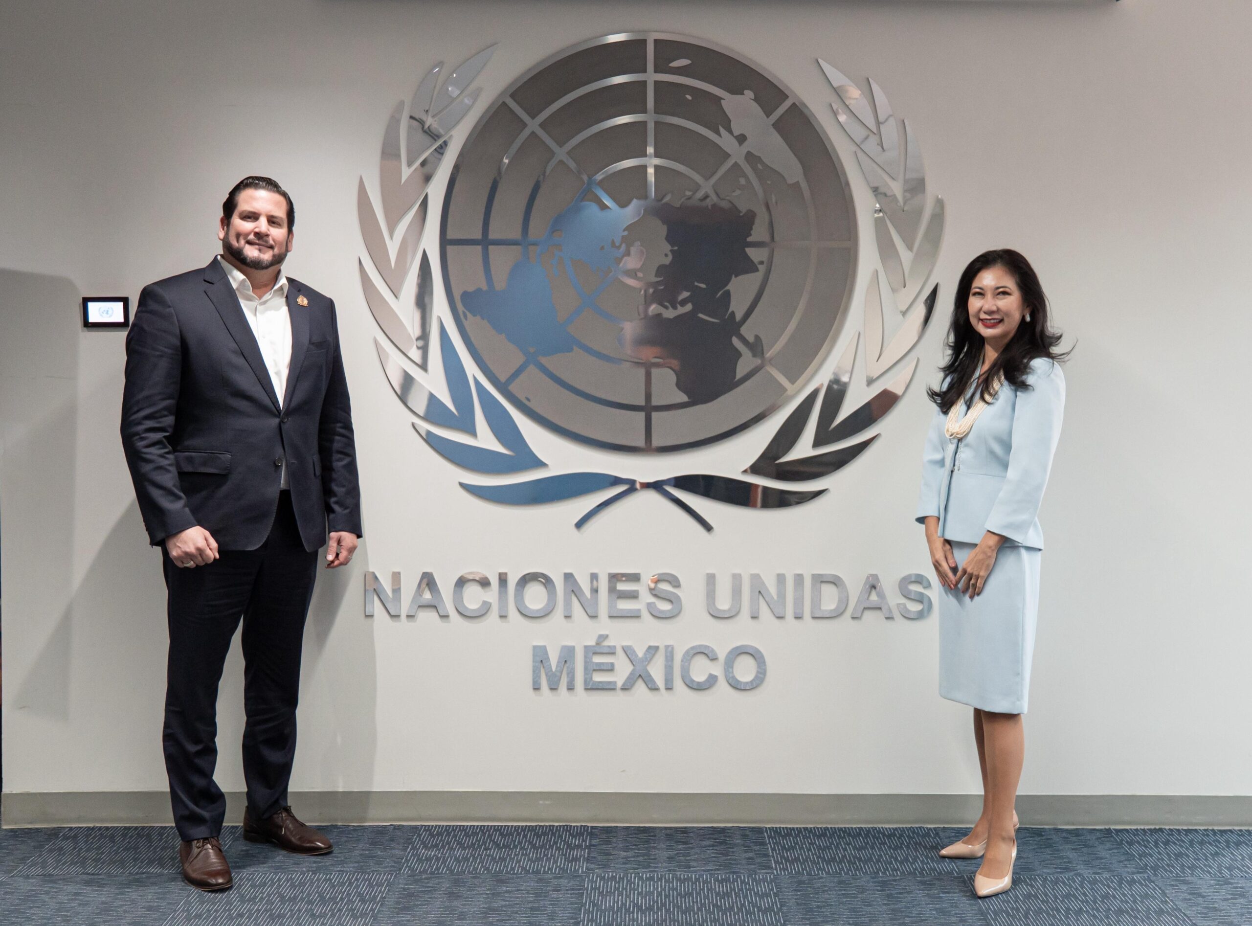 Firma Burgueño acuerdo de colaboración con el Programa de las Naciones Unidas para el Desarrollo