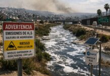 Superan niveles federales emisiones tóxicas en la frontera; alertan por riesgos a la salud en el Valle del Río Tijuana
