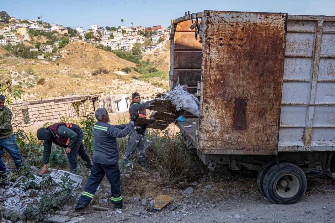 Recolecta Gobierno Municipal 37 toneladas de basura con acciones del programa ‘Tijuana: Ciudad Limpia’