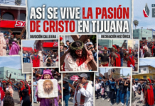 Multitudinario Viacrucis conmueve a fieles en La Mesa, Tijuana