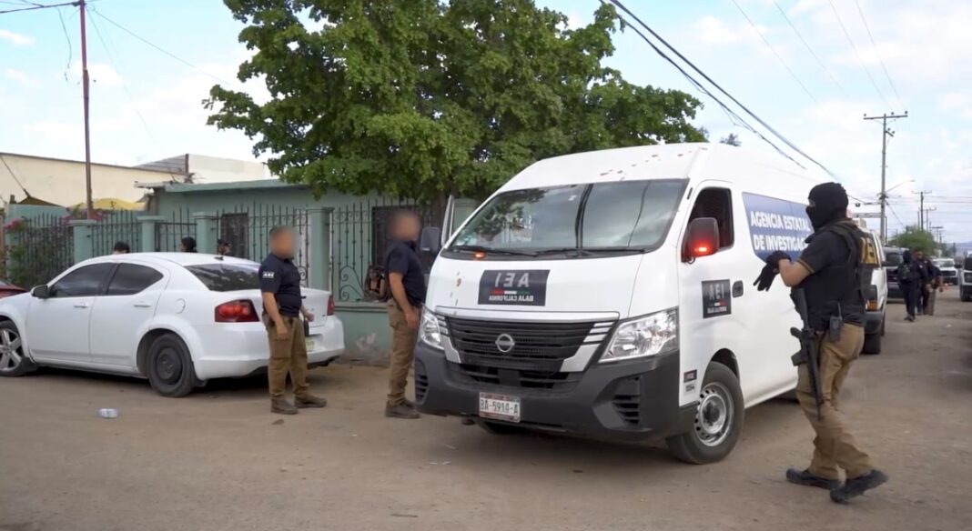 Ejecuta FGE cateo en vivienda de la colonia Carranza.