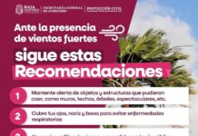 Advierte Protección Civil BC vientos y tolvaneras