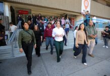 Participa Ayuntamiento de Tijuana en el Macro Simulacro Estatal