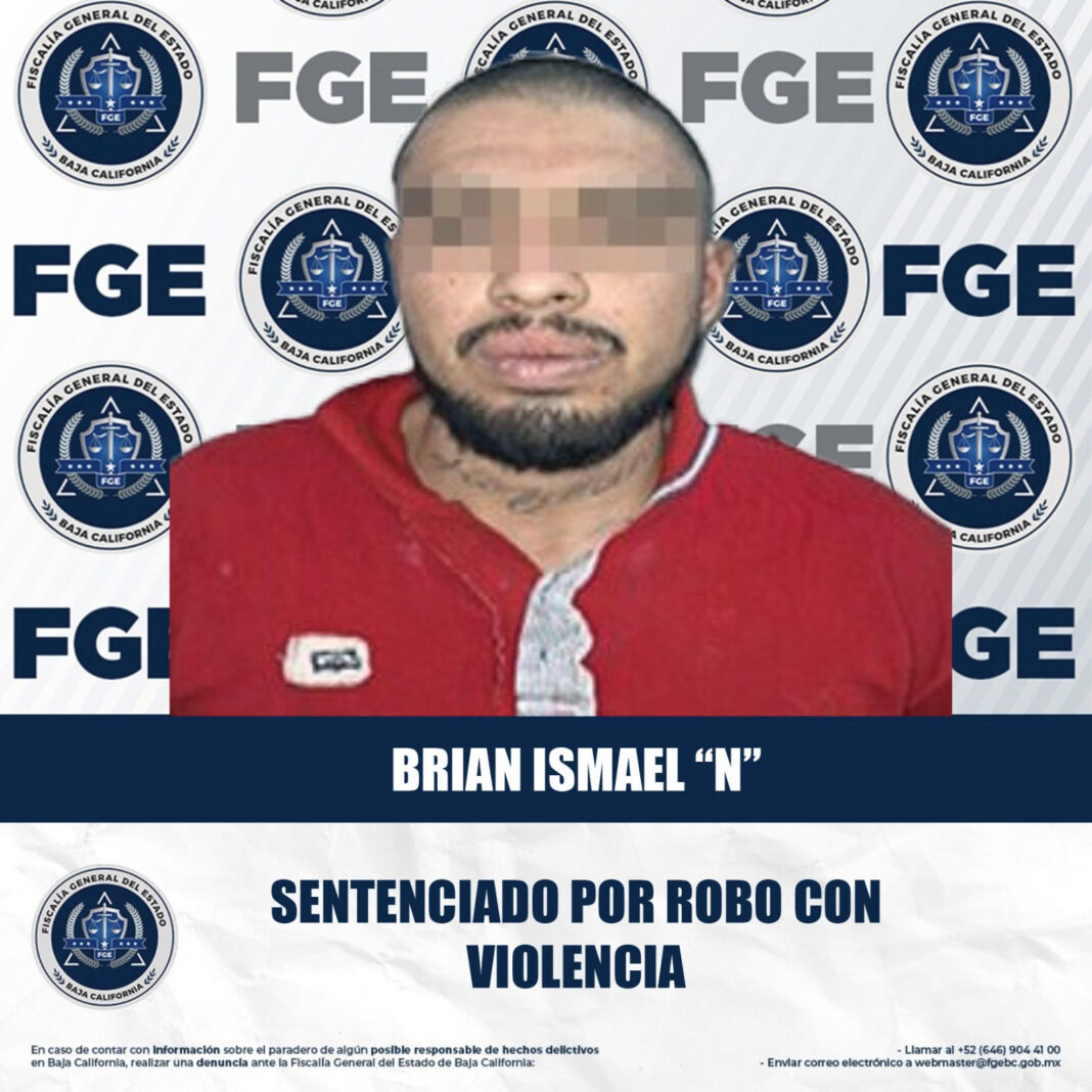 5 años de cárcel para asaltante de Oxxo en Mexicali