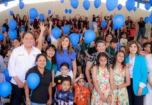 Amplía gobierno de Marina del Pilar atención para personas con autismo