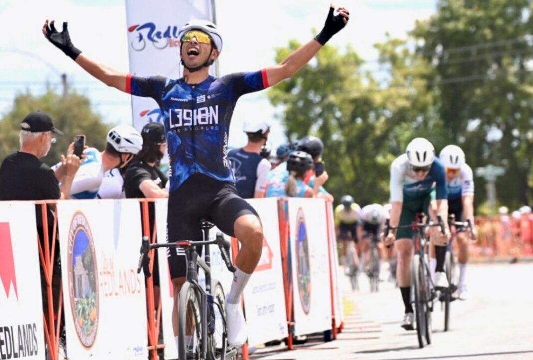 Triunfo de Eder Frayre en la tercera etapa de la Clásica de Redlands